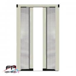 Trixx 42 Doppia - Zanzariera senza barriera a terra 2 ante